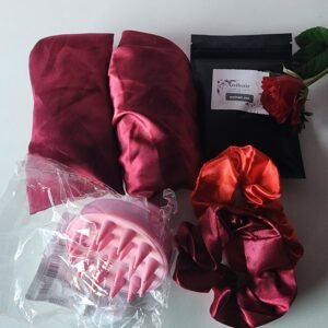 Notre coffret cheveux est conçue pour protéger les cheveux de la casse .