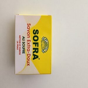 savon extra doux au soufre : nettoie et purifie la peau