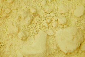 le soufre est une solution efficace contre les problèmes de peau.